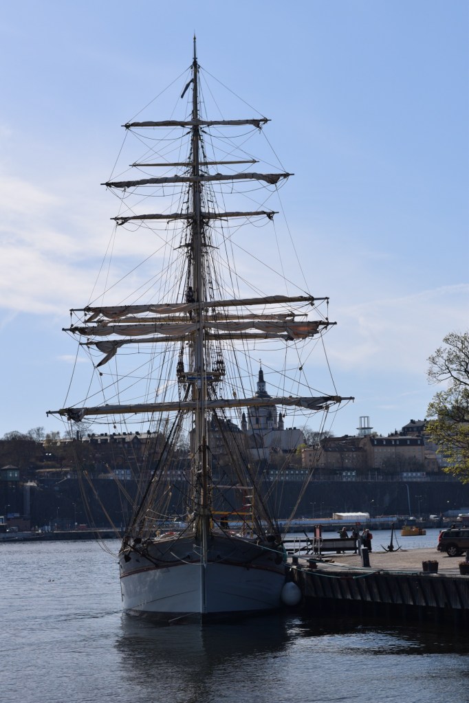 Traditional ship in Stockholm Sweden 