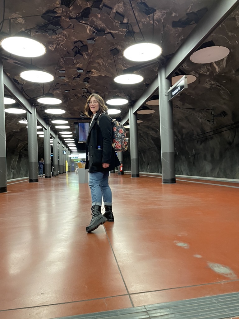 The train station at Arlanda Airport Stockholm