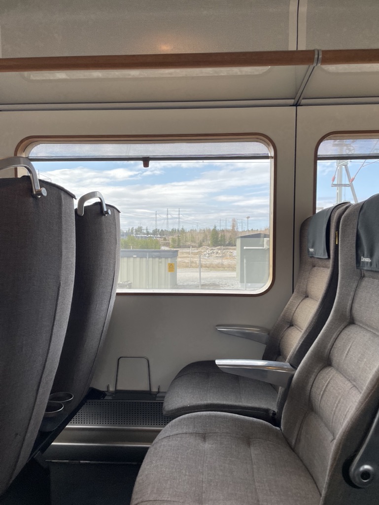 The Arlanda Express train in Stockholm