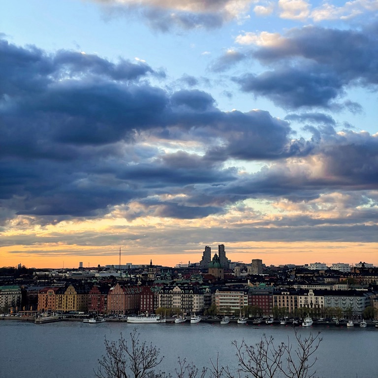 Skinnarviksberget sunset