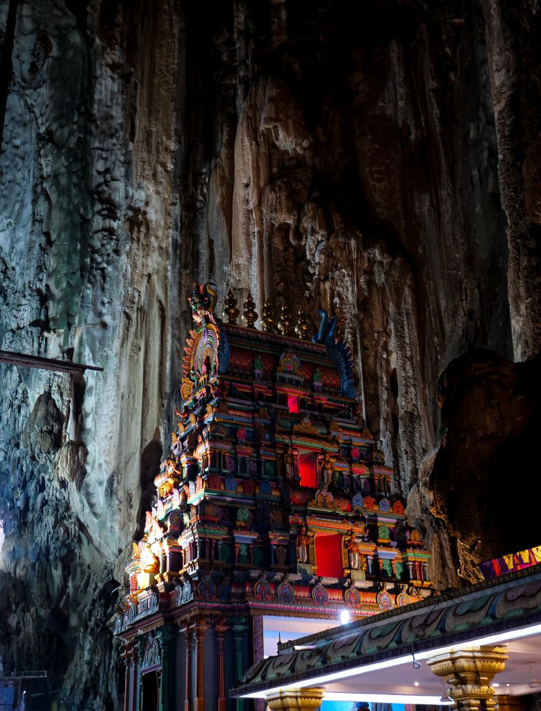 Hindu temple inside Batu Caves, Kuala Lumpur, Malaysia