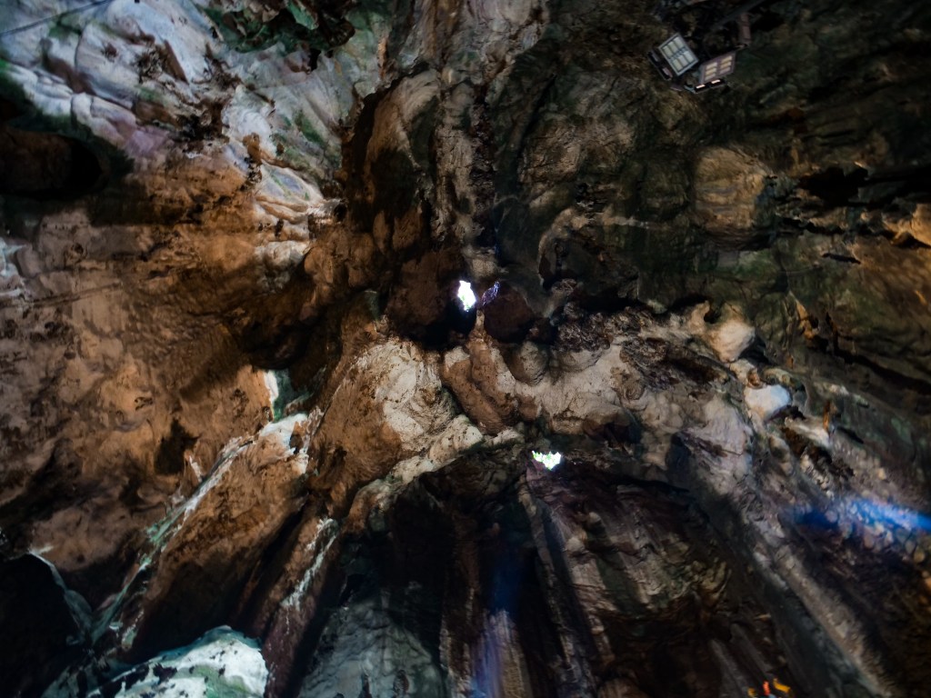 Ceiling of Batu caves