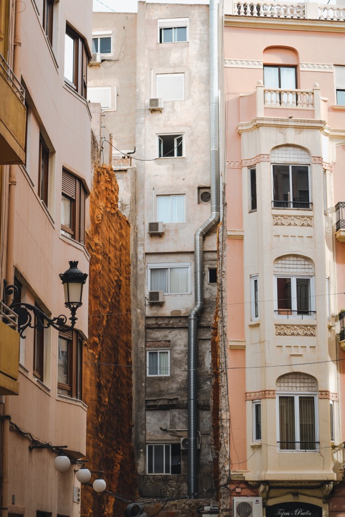 Alleyway in Alicante spain